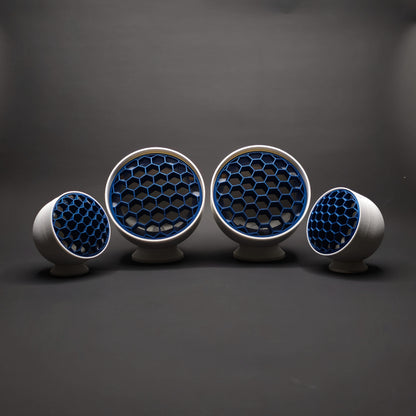 Custom 2-way Pods - 2'' + 3.5'' - A-Pillar / Dash / Rear Deck - Set (4 Pods)