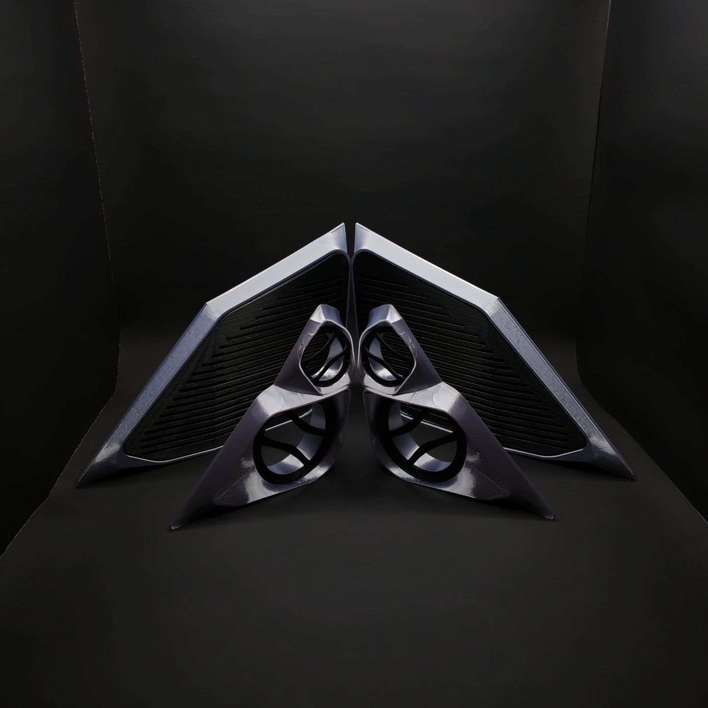 Universal 3-way Pods - 2'' + 4'' + 6.5'' - Door / Rear Deck - Set (4 Pods)