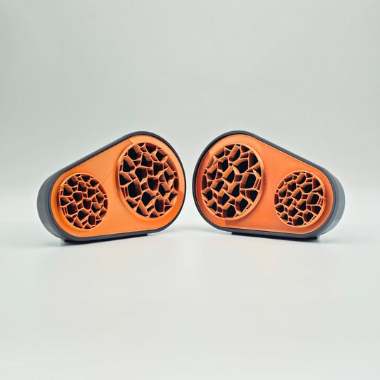 Universal 2-way Pods - 2'' + 3'' - A-Pillar / Dash / Door / Rear Deck - Set (2 Pods)