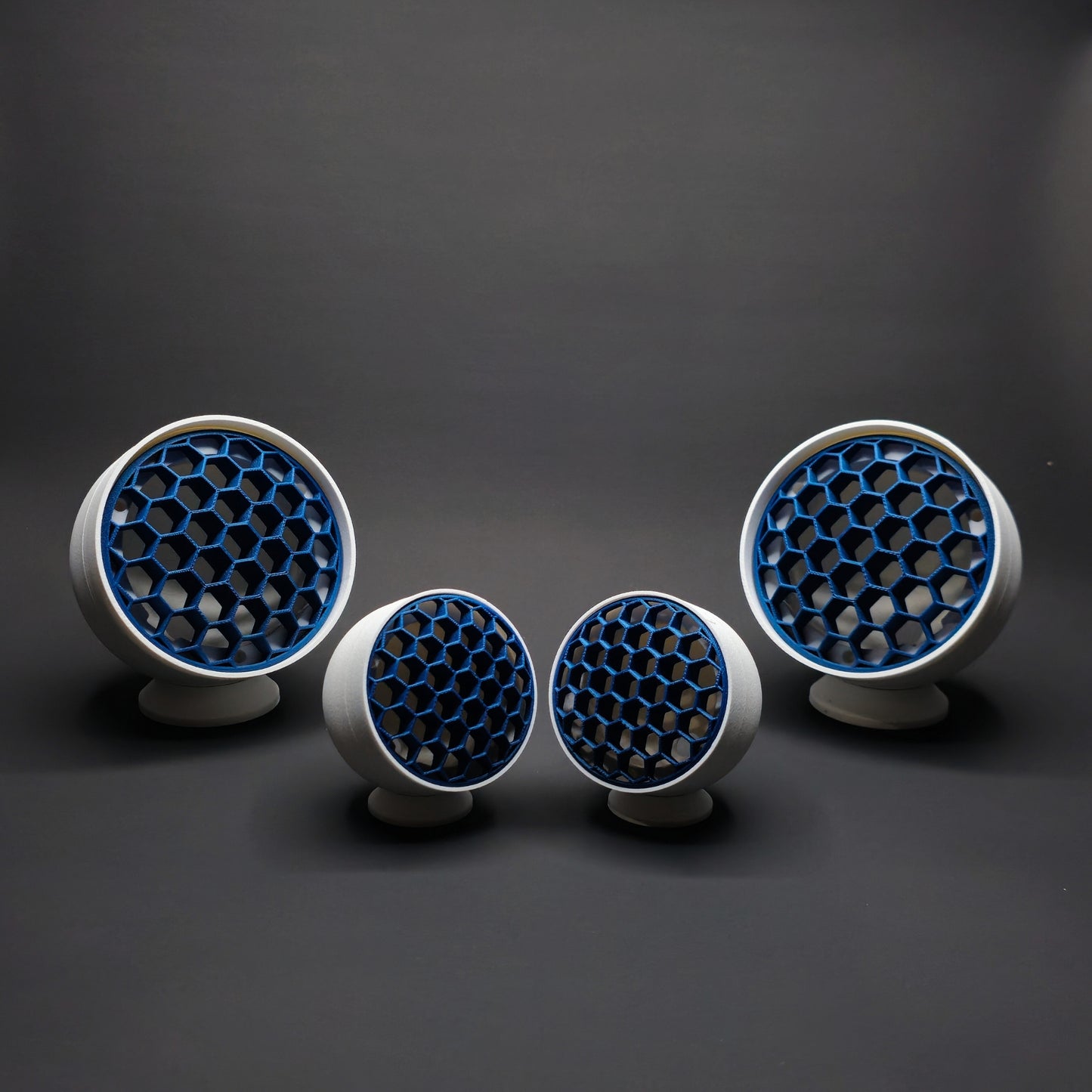 Custom 2-way Pods - 2'' + 3.5'' - A-Pillar / Dash / Rear Deck - Set (4 Pods)