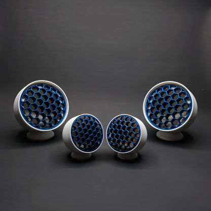 Custom 2-way Pods - 2'' + 3.5'' - A-Pillar / Dash / Rear Deck - Set (4 Pods)