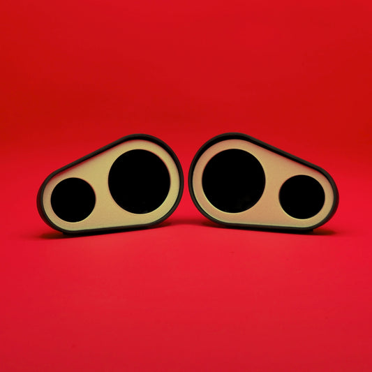 Custom 2-way Pods - 2'' + 3'' - A-Pillar / Dash / Door / Rear Deck - Set (2 Pods)
